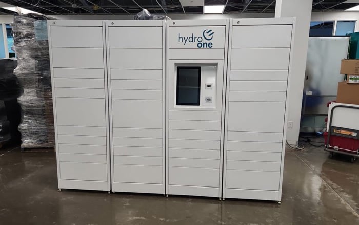 ITAM Control Lockers for Hydro One Corporate Office