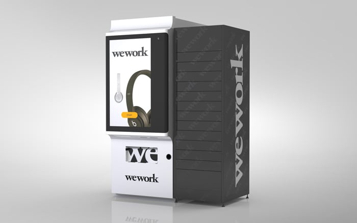 ITAM Touch XL + Lockers for WeWork